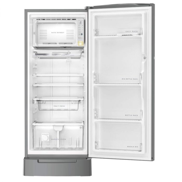 single door auto defrost refrigerator