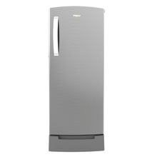 Icemagic Pro 192L 4 Star Single-Door Refrigerator with Base Drawer - Steel