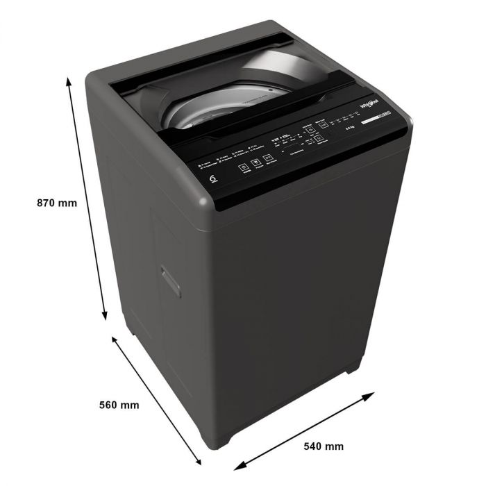 top load washer dimensions
