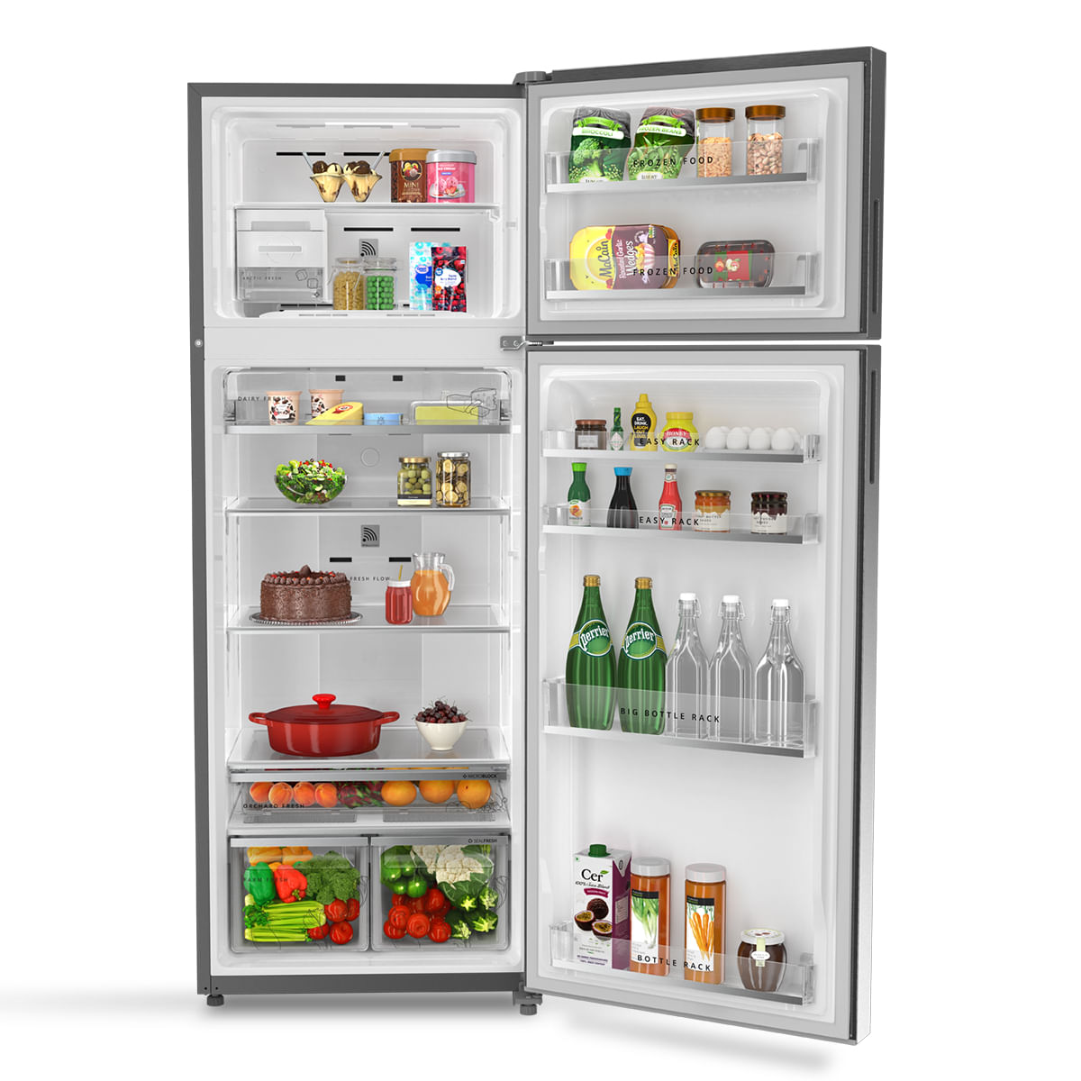 whirlpool 430 litre fridge