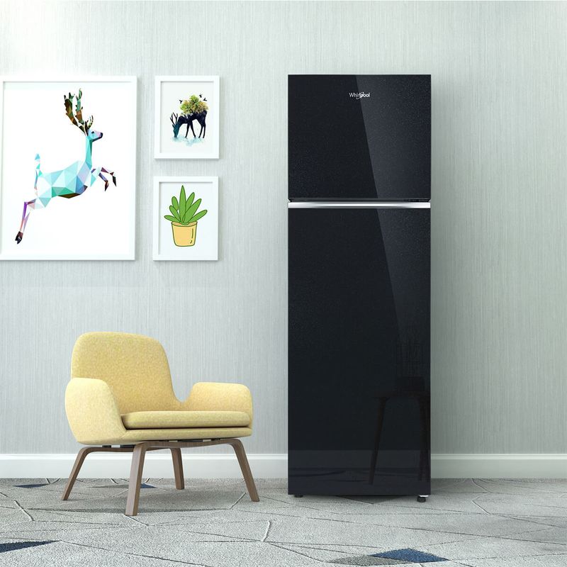 Whirlpool glass on sale door refrigerator