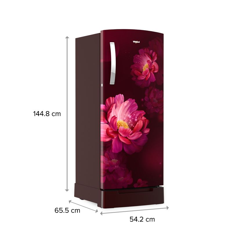 single-door-fridge-width