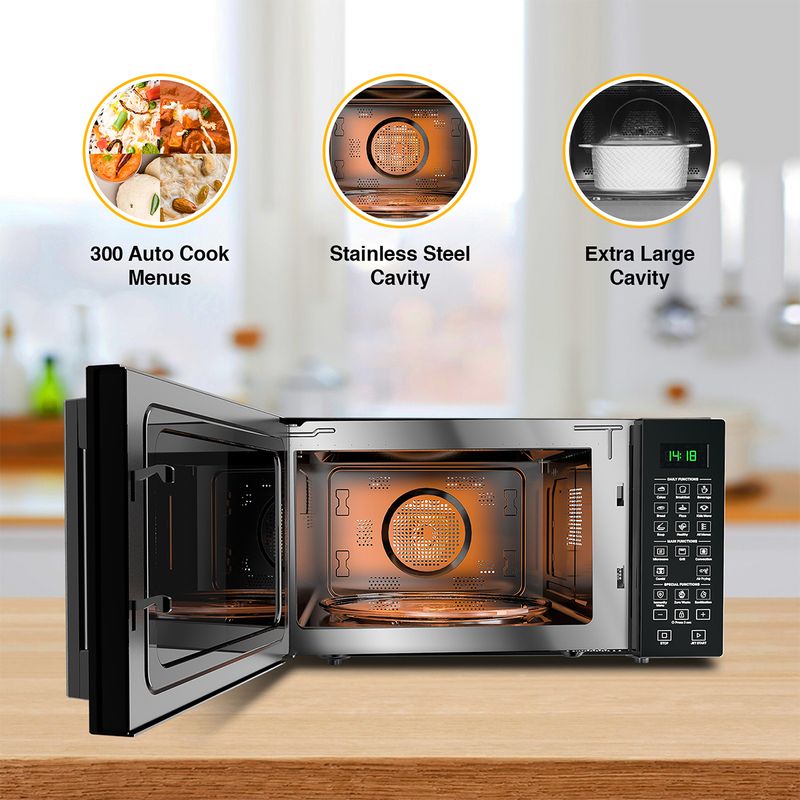 Buy Magicook Pro 29 Ltr Black Convection Microwave (Air Fryer) at Best ...