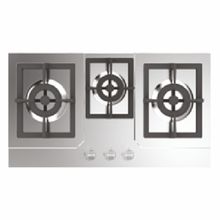 AKC 931H - 90cm 3 burner Glass Gas Hob