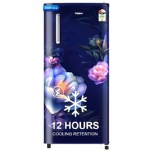 WDE 184L 2 Star Single Door Refrigerator with Handle - Sapphire Serena-Z