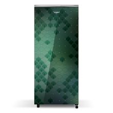 Icemagic Pro 192L 3 Star Glass Finish Single Door Refrigerator - Emerald Swarna