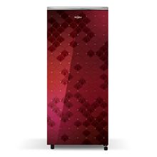 Icemagic Pro 192L 3 Star Glass Finish Single Door Refrigerator - Ruby Swarna