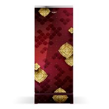 Icemagic Pro 207L 5 Star Glass Finish Single Door Refrigerator With Base Drawer - Ruby Swarna