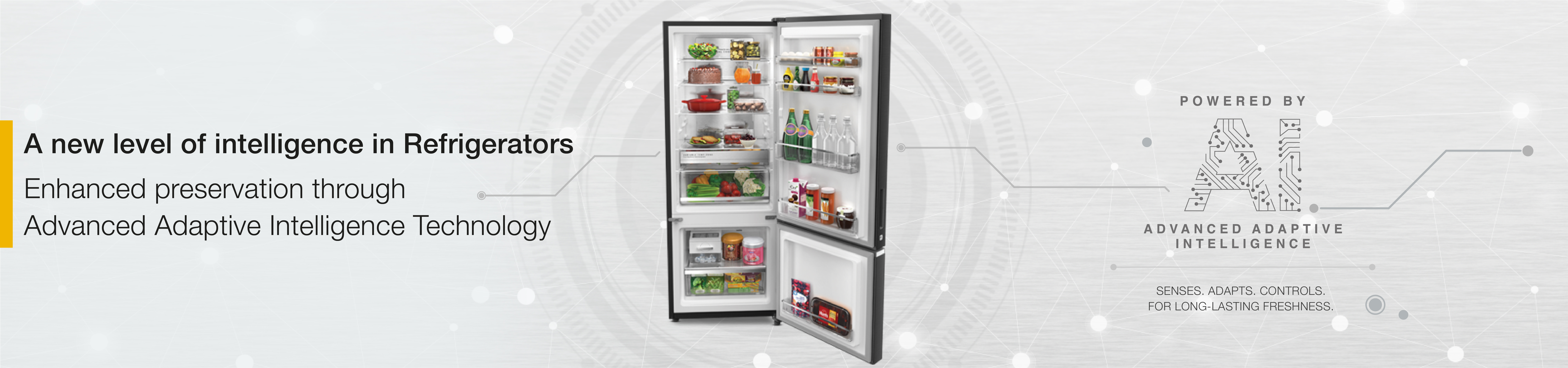Refrigerators with AI technology